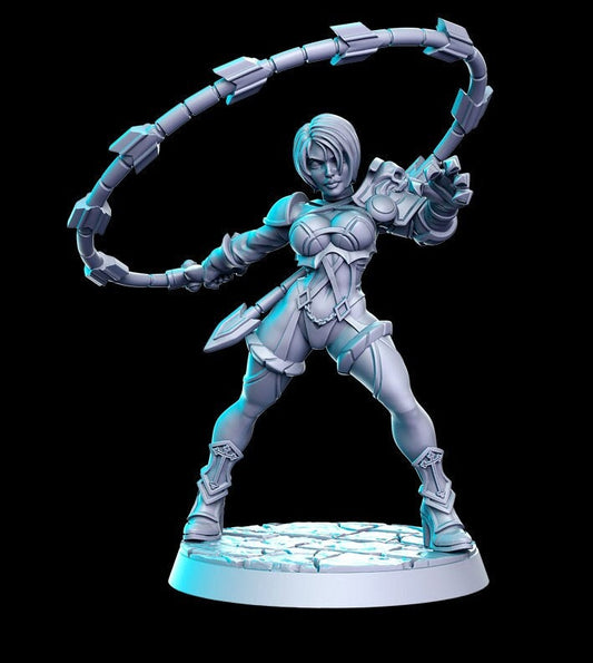 Poison Sword Whip Fighter from Soul Fighter by RN Estudio Miniatures