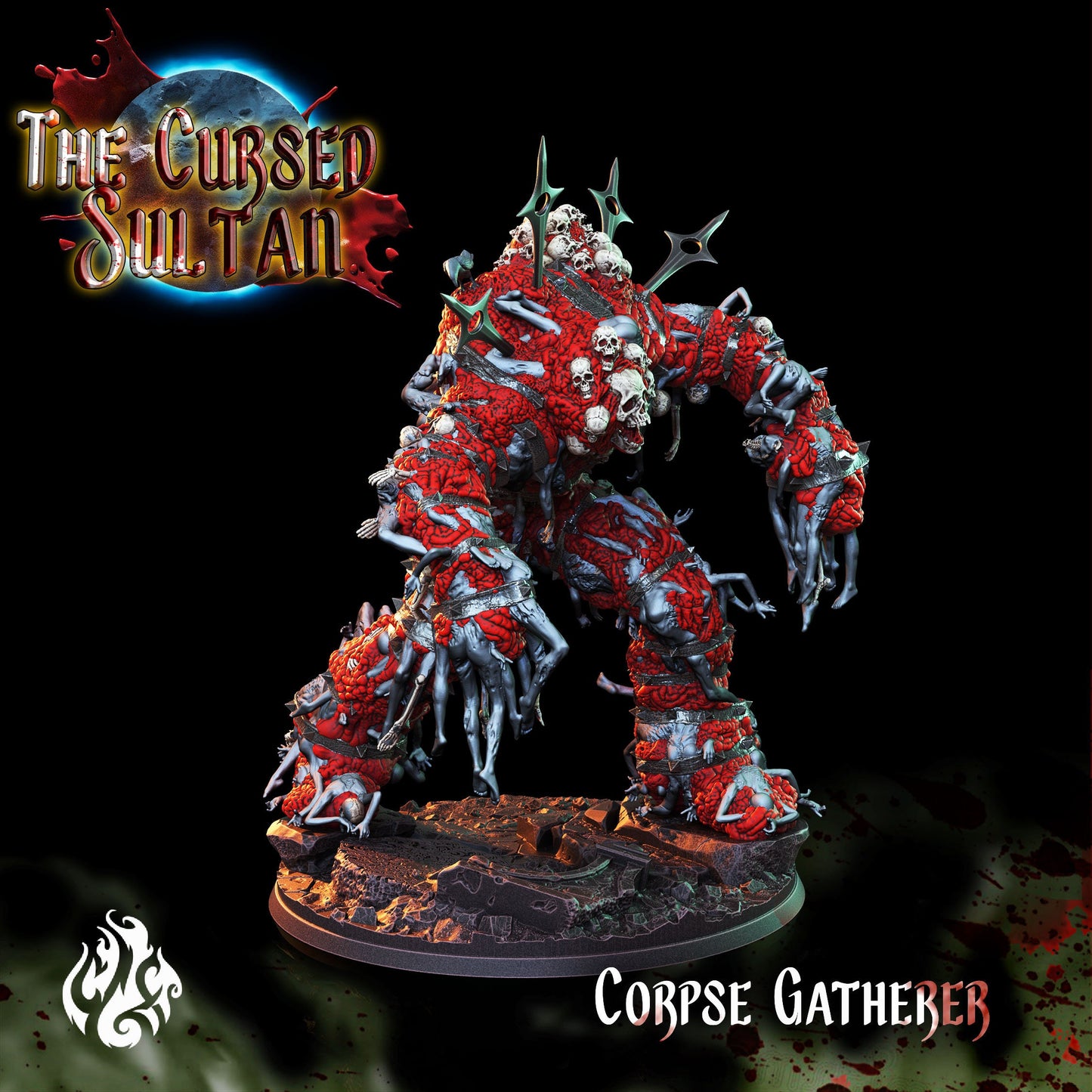 Corpse Gatherer from "Cursed Sultan" by Crippled God Foundry Miniatures