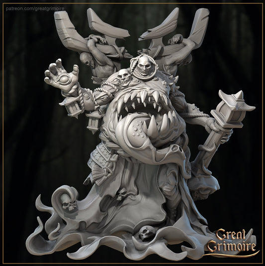 Shrine Keeper from "Shrine of Lost and Damned" by Great Grimoire Miniatures