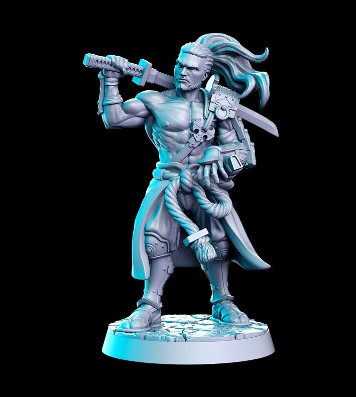 Heihashi Samurai from Soul Fighters by RN Estudios Miniatures