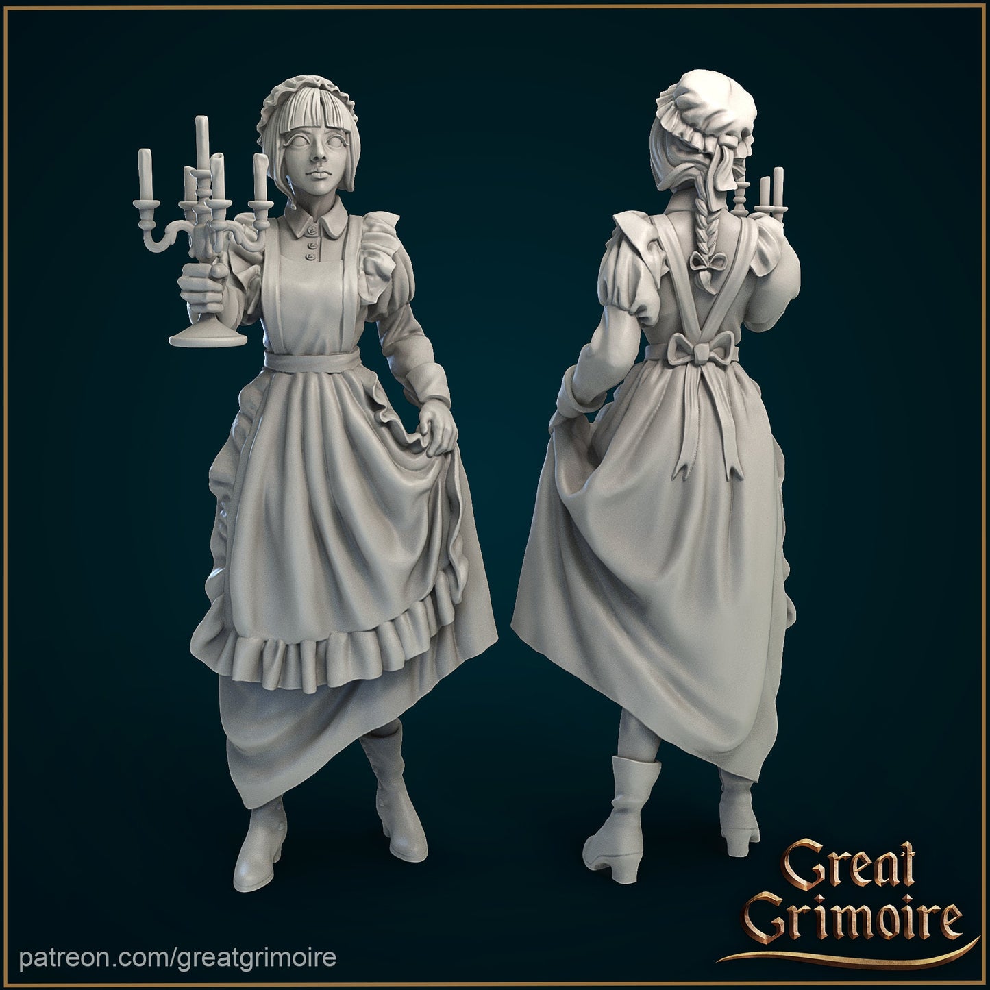 Lucy from "Tower of Brassmourne" by Great Grimoire Miniatures