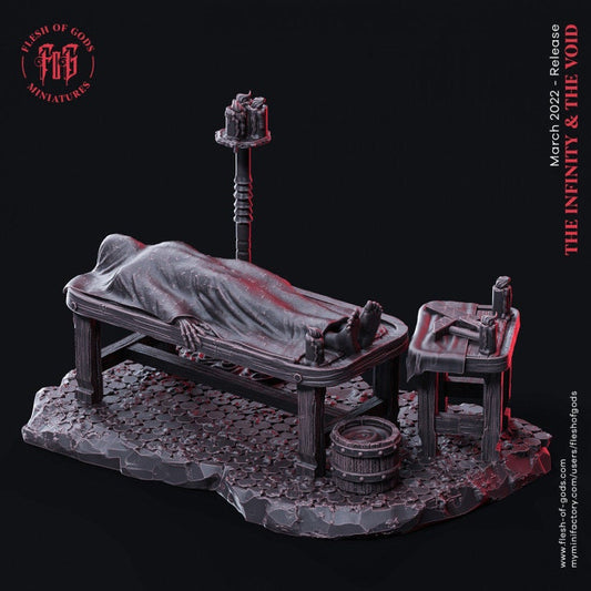 Terrain & Dungeon Dressings from "Infinity and Void" by Flesh of Gods Miniatures