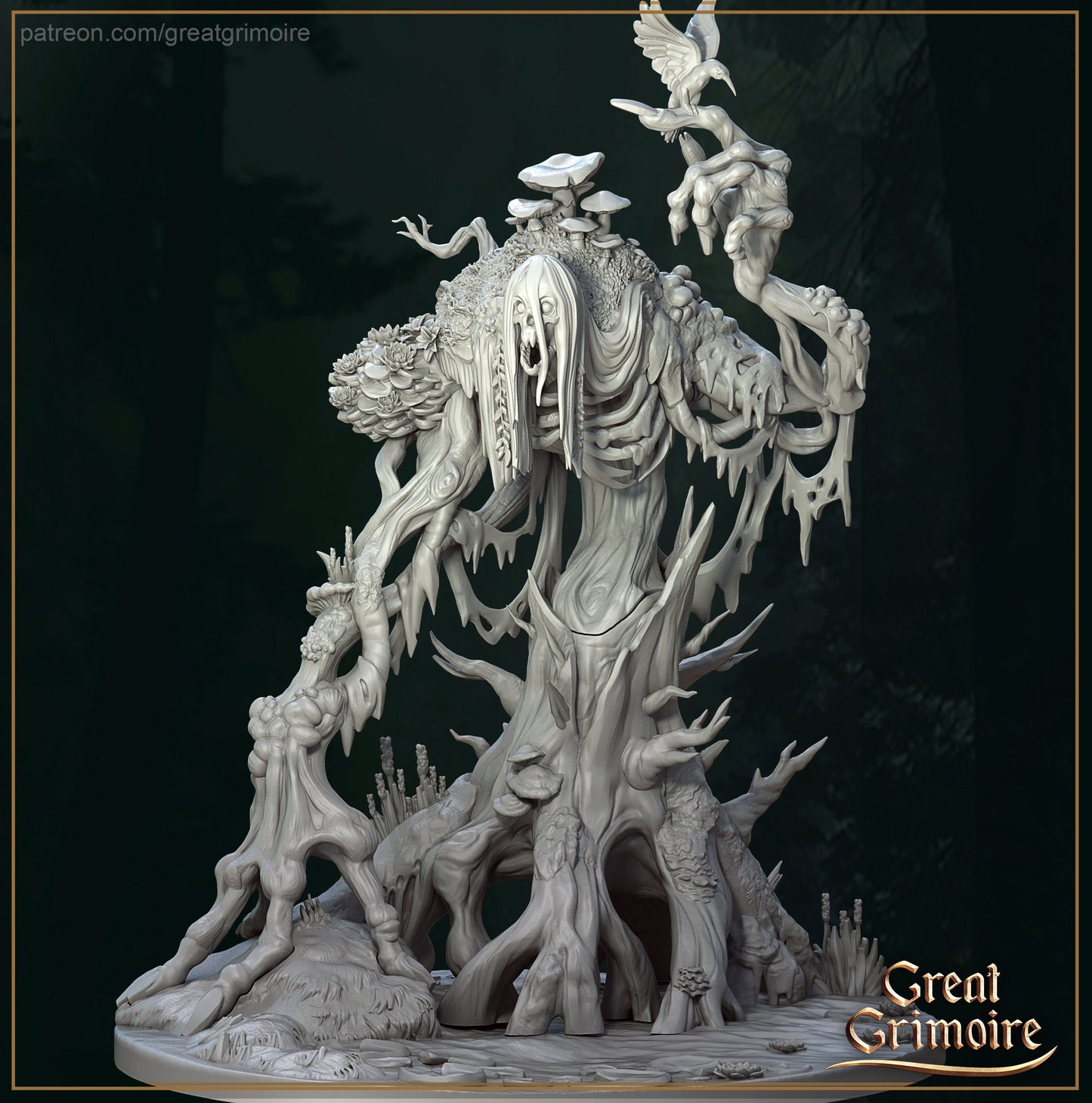 Wood Spirit from "Beyond the Evergreen Forest" by Great Grimoire Miniatures