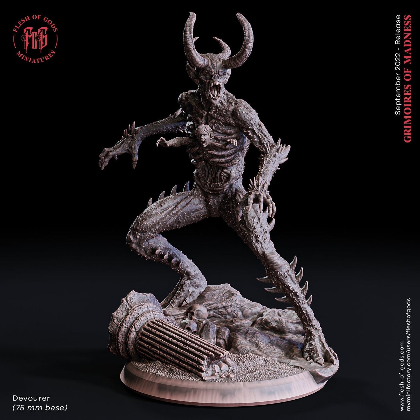 Devourer from "Grimoire of Madness"  by Flesh of Gods Miniatures