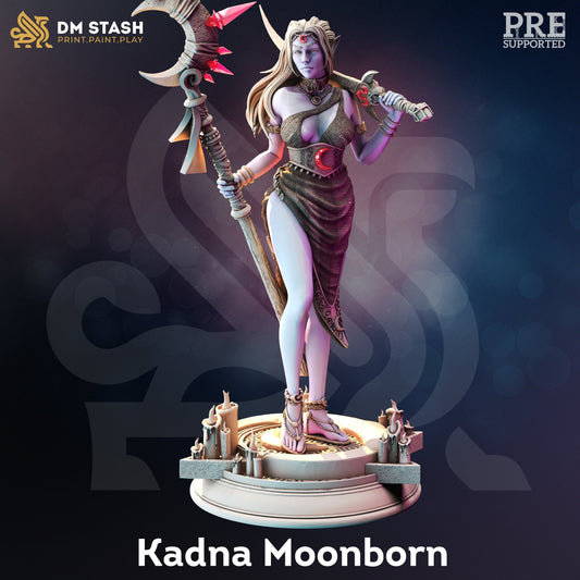 Kadna Moonborn from "Drow of the Deep" by DM Stash Miniatures