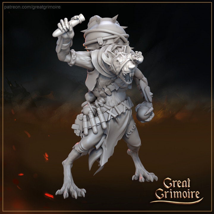 The Mouse Army from "Macabre Dance of Tails & Sabers" by Great Grimoire Miniatures