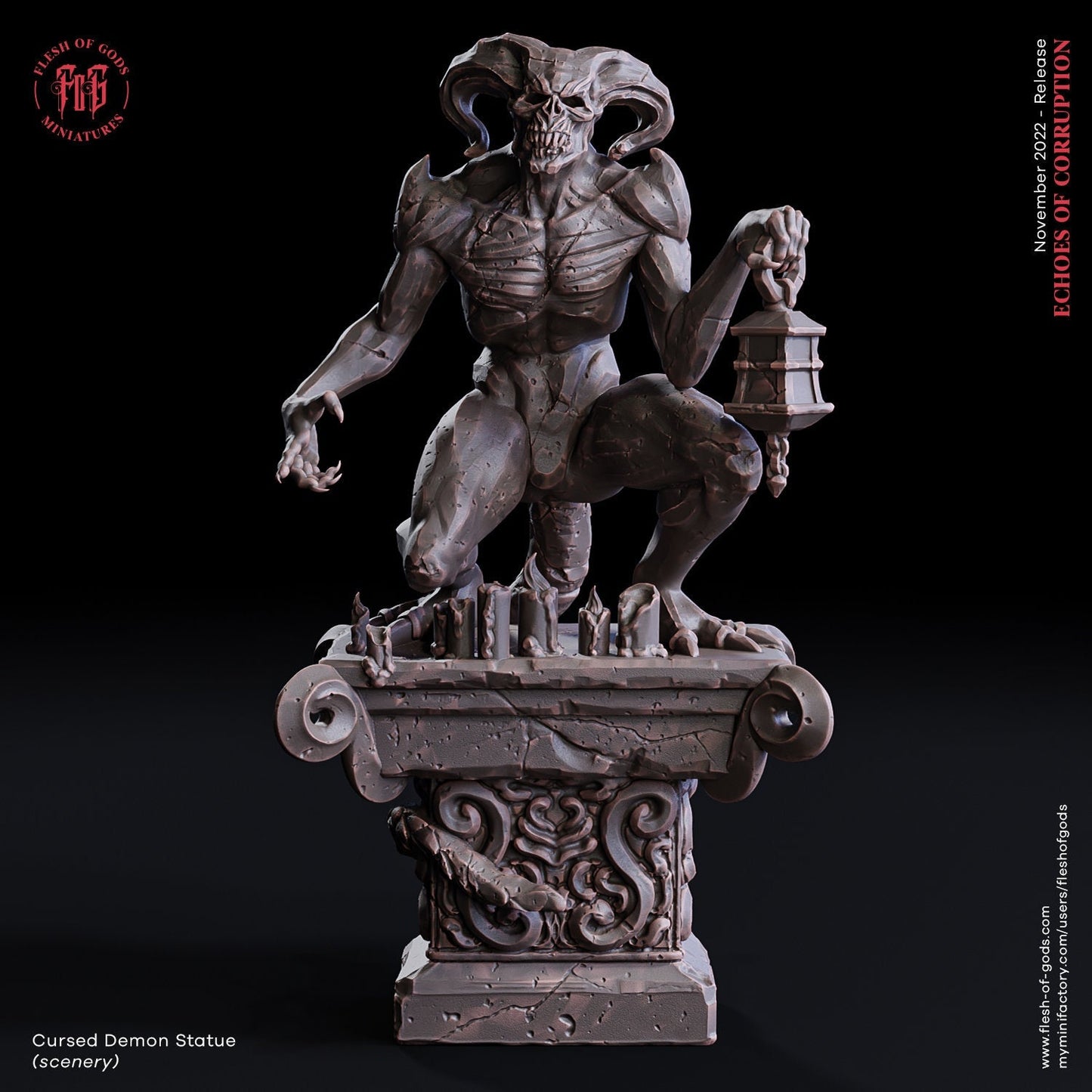 Scenery from "Echoes of Corruption" by Flesh of Gods Miniatures