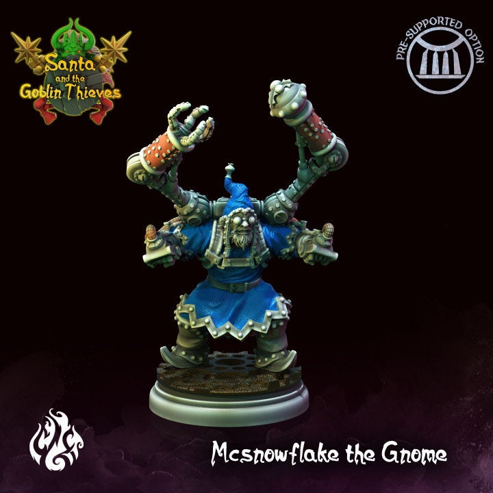 Santa & the Goblin Thieves Vol. 2 by Crippled God Foundry Miniatures