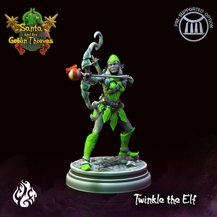 Santa & the Goblin Thieves Vol. 2 by Crippled God Foundry Miniatures