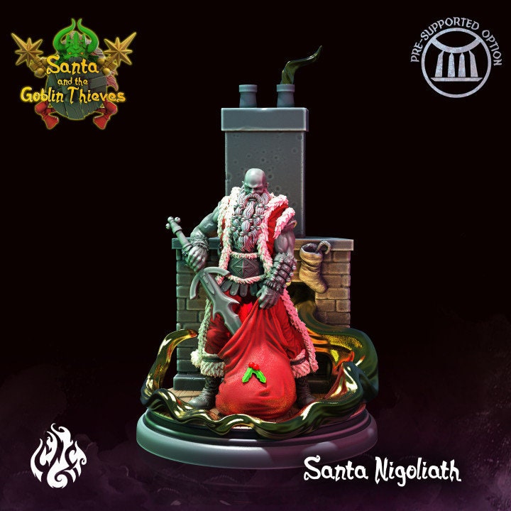 Santa & the Goblin Thieves Vol. 2 by Crippled God Foundry Miniatures