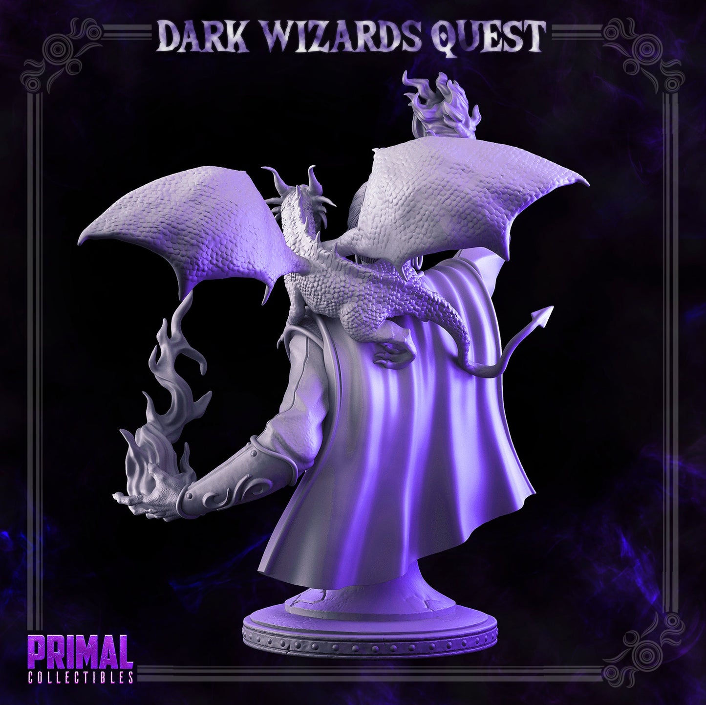 Drago Fire Mage by Primal Collectibles Miniatures