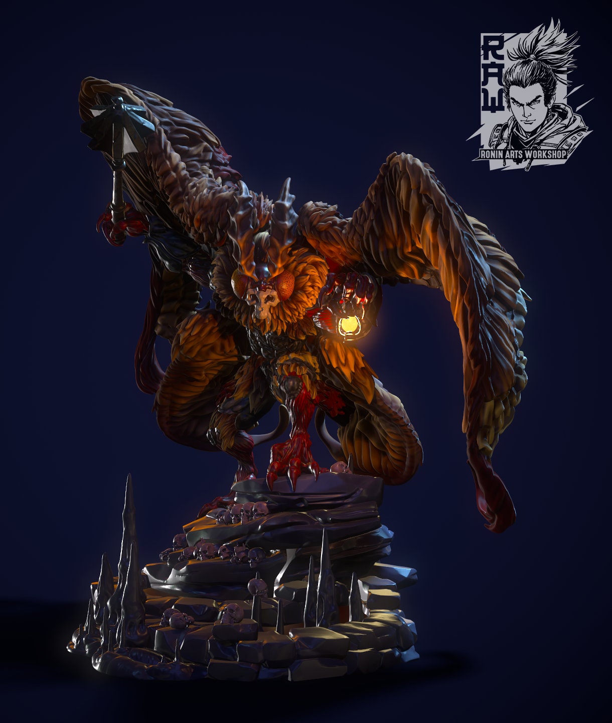 Karhu Mothman by Ronin Arts Workshop