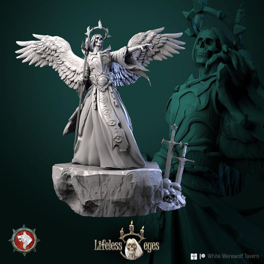 Necromancer Casters from "Lifeless Eyes" by White Werewolf Tavern Miniatures