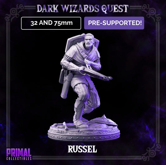 Russel Crossbowman Mercenary by Primal Collectibles Miniatures