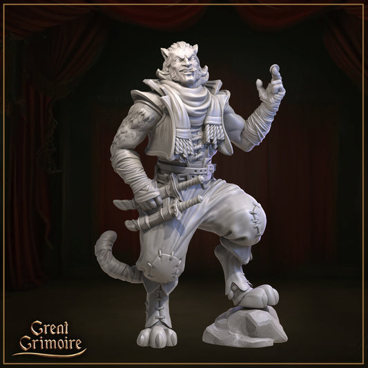 Mr Cat from "Behind the Crimson Curtain" by Great Grimoire Miniatures