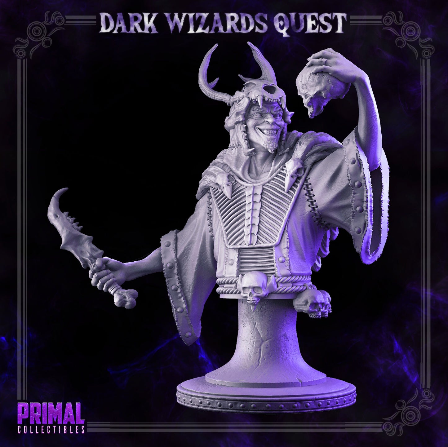 Abaddon Necromancer by Primal Collectibles Miniatures