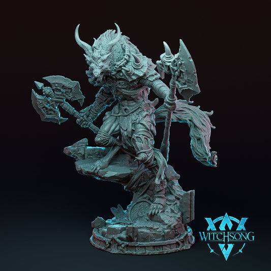 Ascendent Great Wolf by Witchsong Miniatures