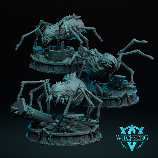 Lesser Crystalheart Spiders by Witchsong Miniatures