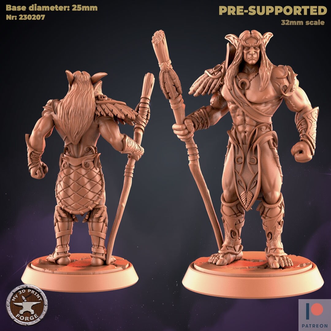 Night Elf Bundle Vol. 1 by My3dPrintforge Miniatures