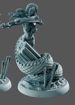 Medusa by Gaia's Kiss Miniatures