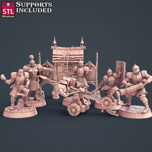 City Guards Set by STL Miniatures