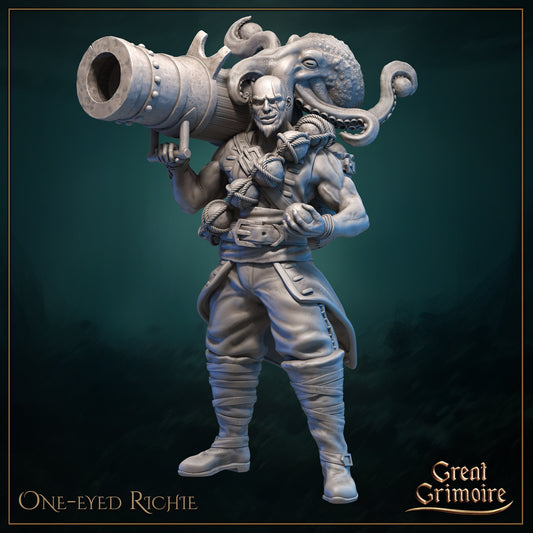 One Eyed Richie from "Gathering Storm" by Great Grimoire Miniatures