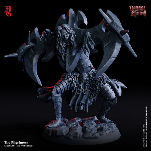 Ghost The Pilgrimess  from "Dungeons & Terrors II"  by Flesh of Gods Miniatures