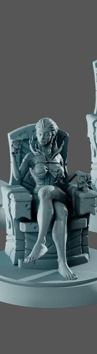 Cassandra Vampire Lady by Gaia's Kiss Miniatures