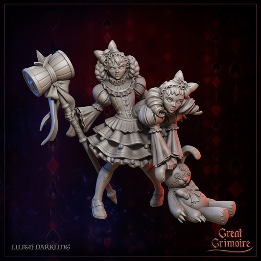 Lilith Darkling from "Macabre Masquerade" by Great Grimoire Miniatures