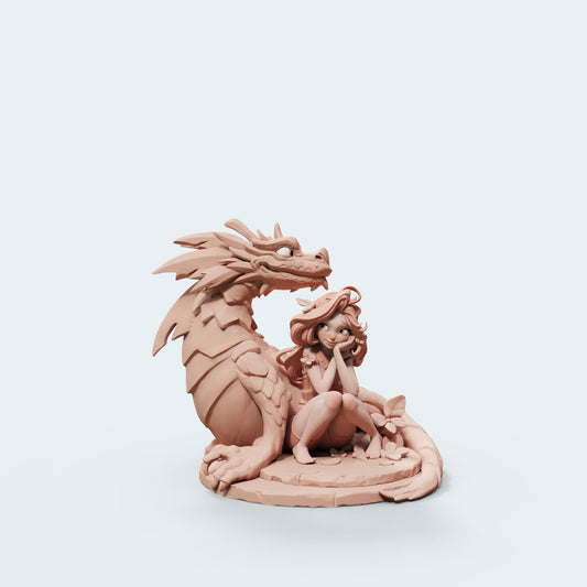 Iriel Dragon Tamer by Female Miniatures