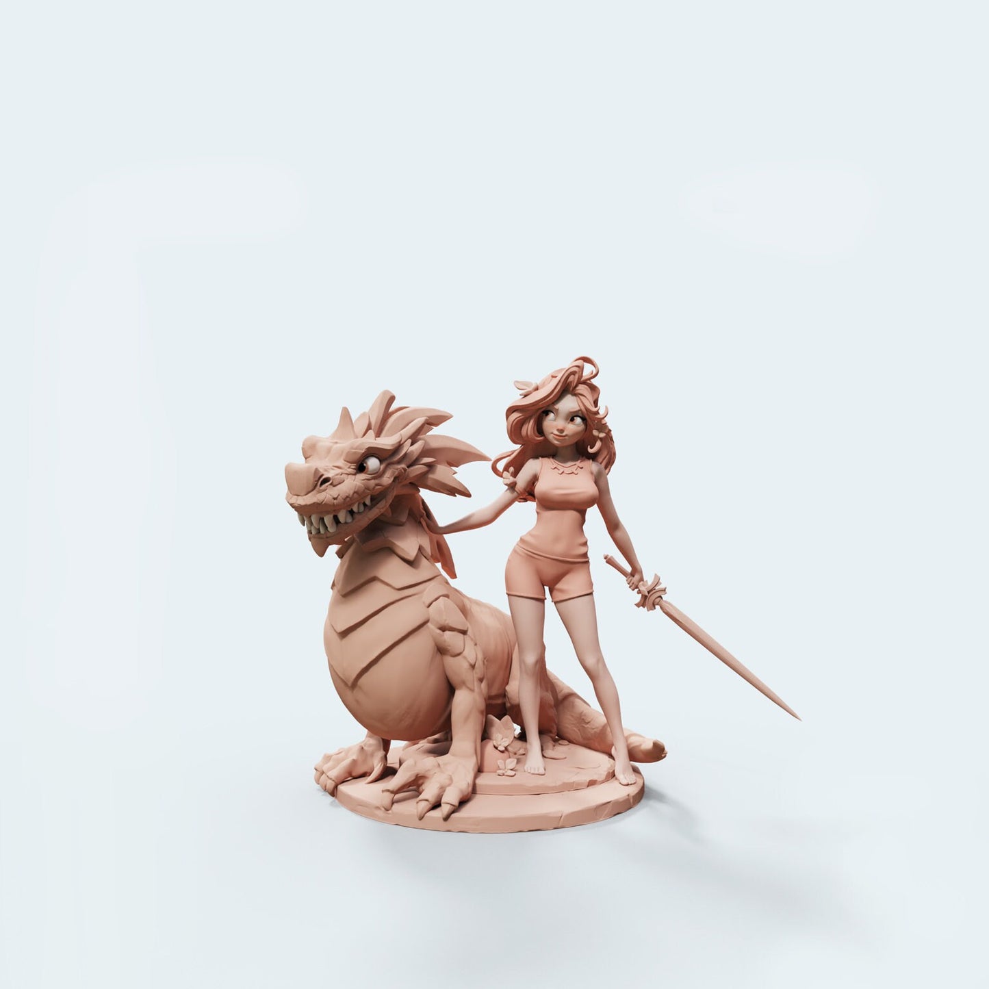 Iriel Dragon Tamer by Female Miniatures