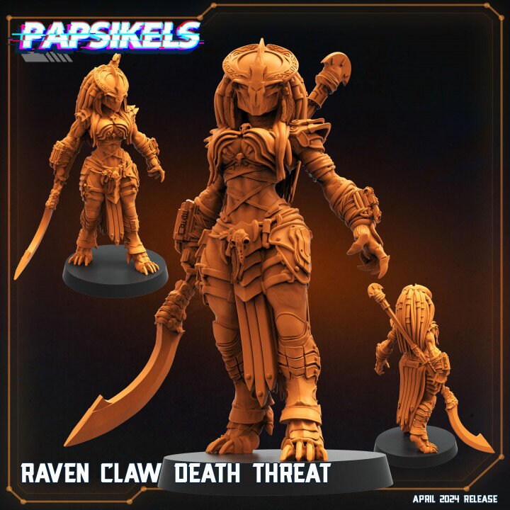 Raven Claw Hunter by Papsikels Miniatures