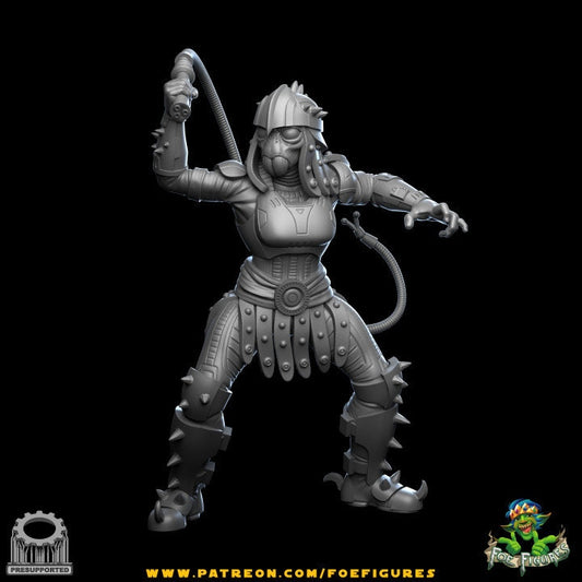 AquaTusk Gladiator Female by Foe Figures Miniatures