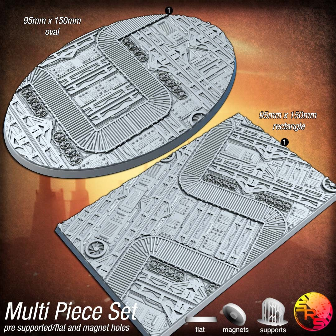 War Factory Bases by Where Legends Stand Miniatures