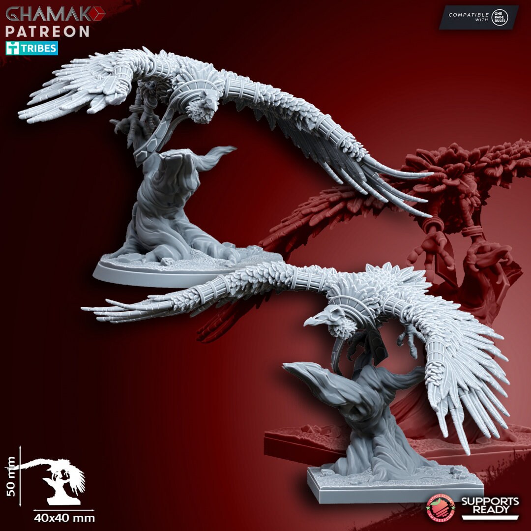 Sand Vultures by Ghamak Miniatures