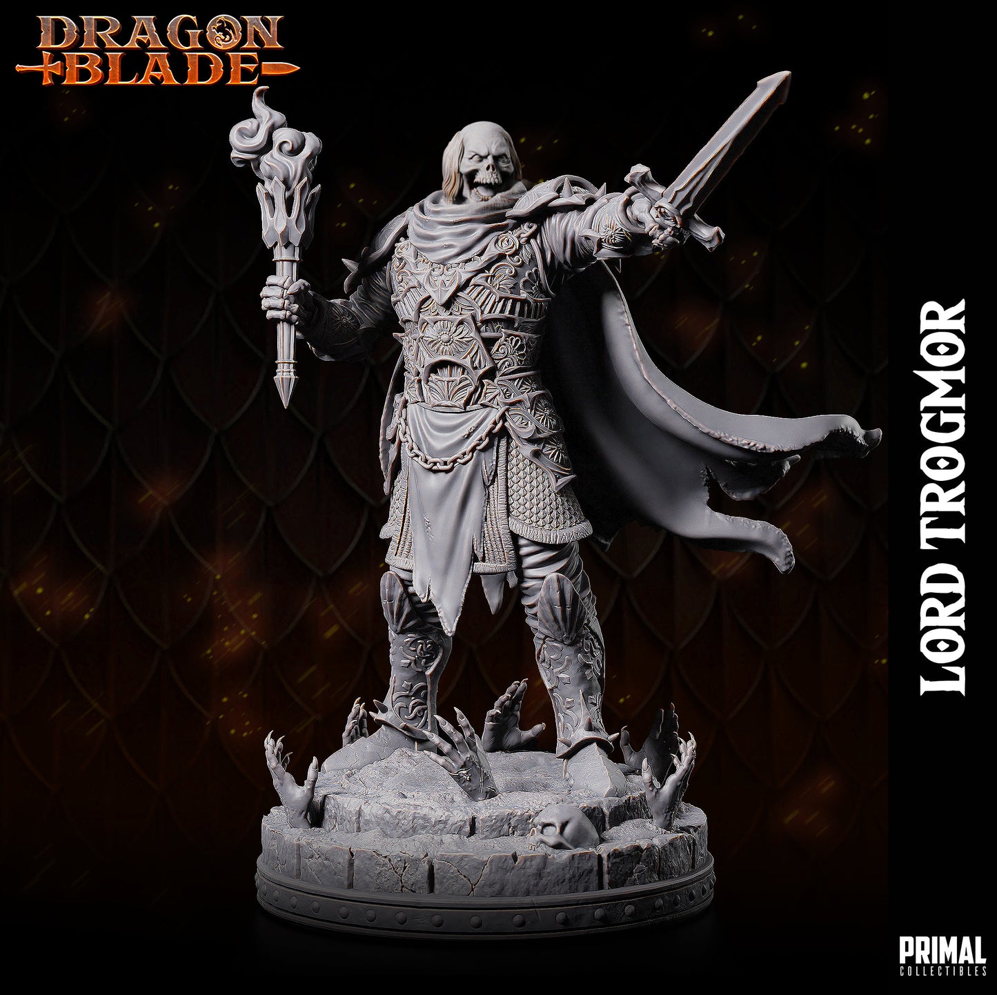 Lord Trogmor Dark Lord  by Primal Collectibles Miniatures