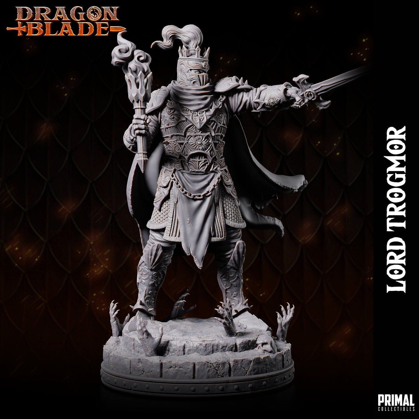 Lord Trogmor Dark Lord  by Primal Collectibles Miniatures