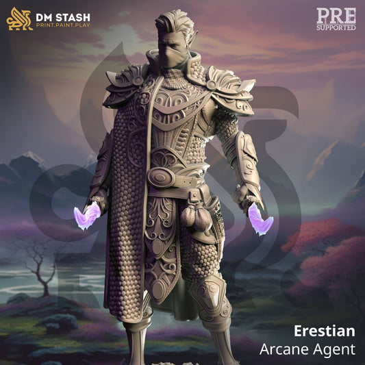 High Elf Arcane Trickster from "Arcane Skies" by DM Stash Miniatures