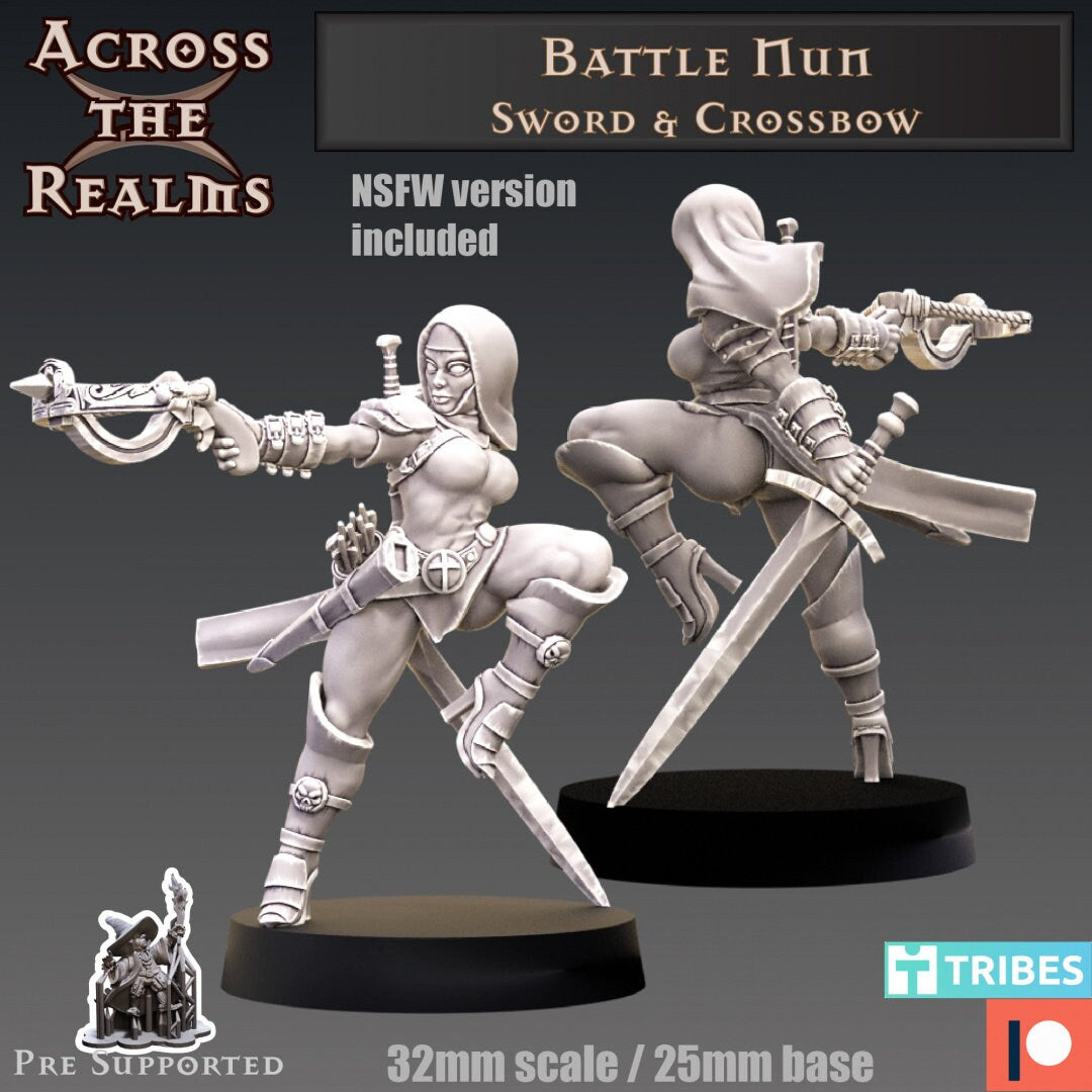 Knights , Nuns and Creatures of the Night by Across the Realms Miniatures