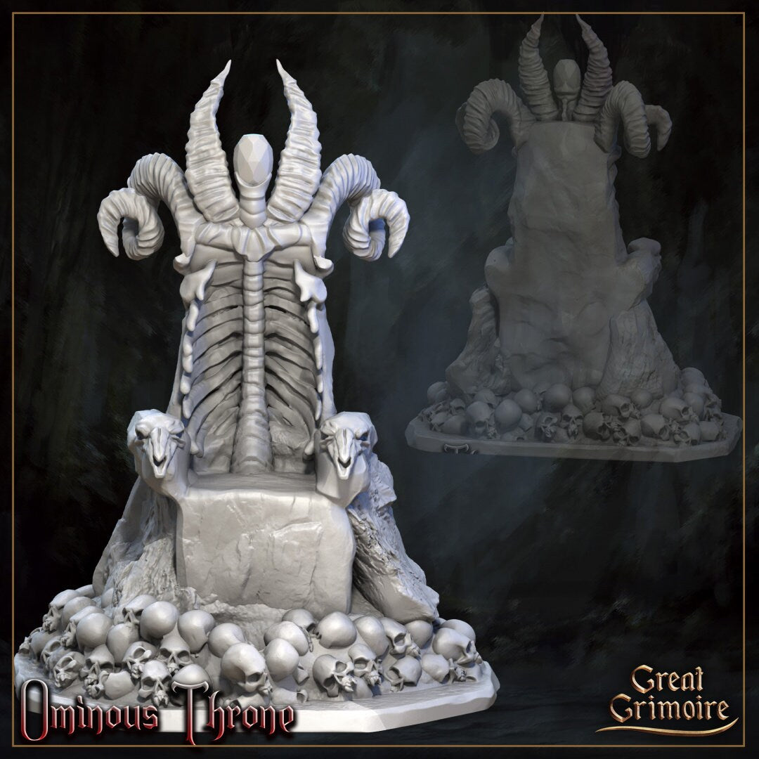 King of the Eyeless from "Horrors of the Underground" by Great Grimoire Miniatures