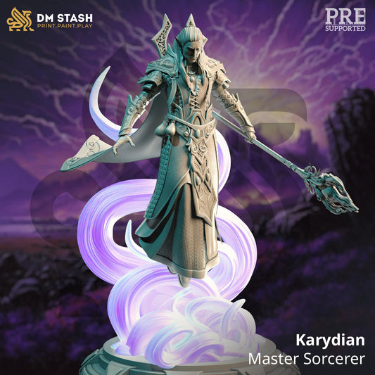 High Elf Master Sorcerer from "Of Elves and Men" by DM Stash Miniatures