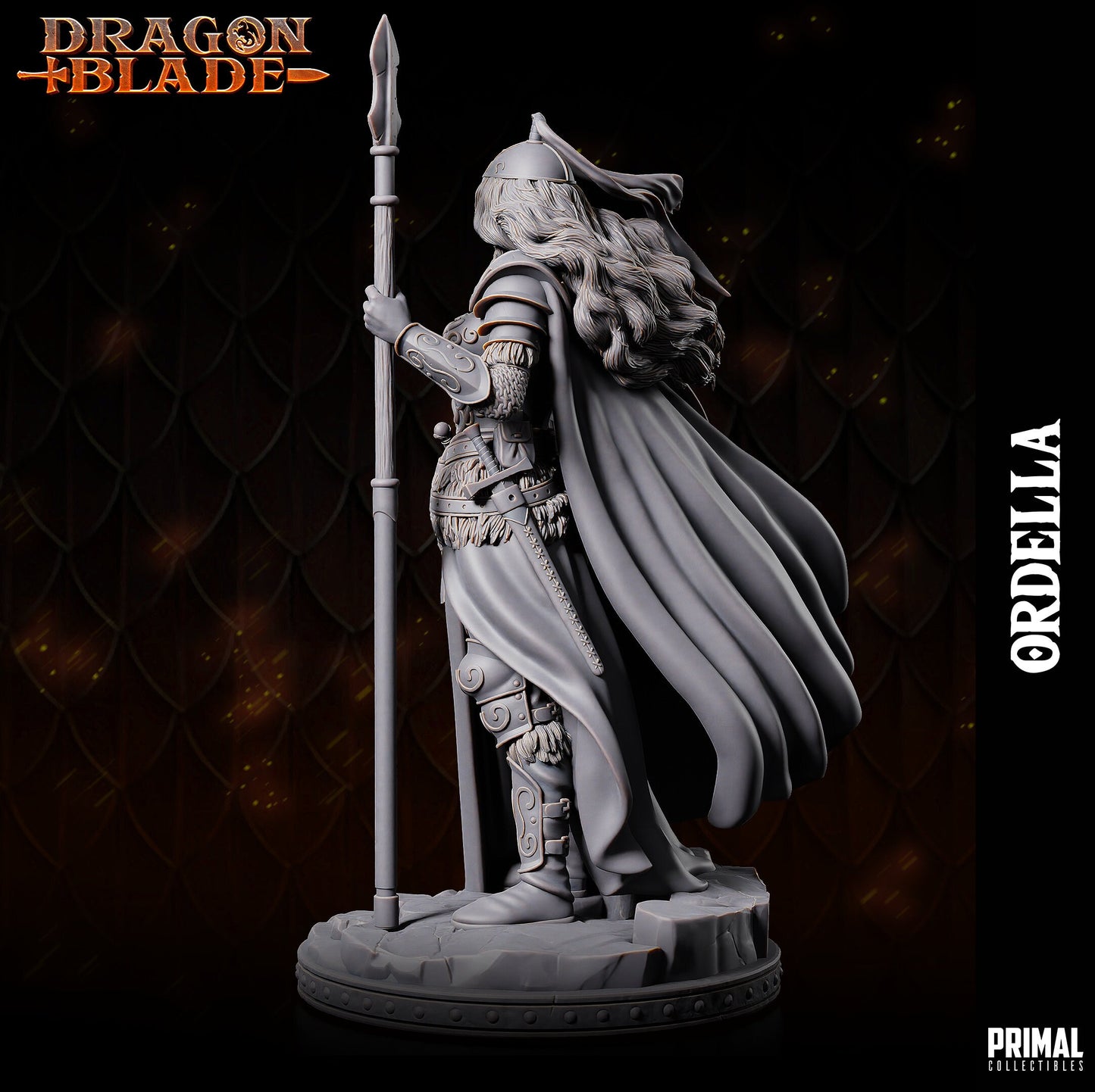 Ordella Warrior  by Primal Collectibles Miniatures
