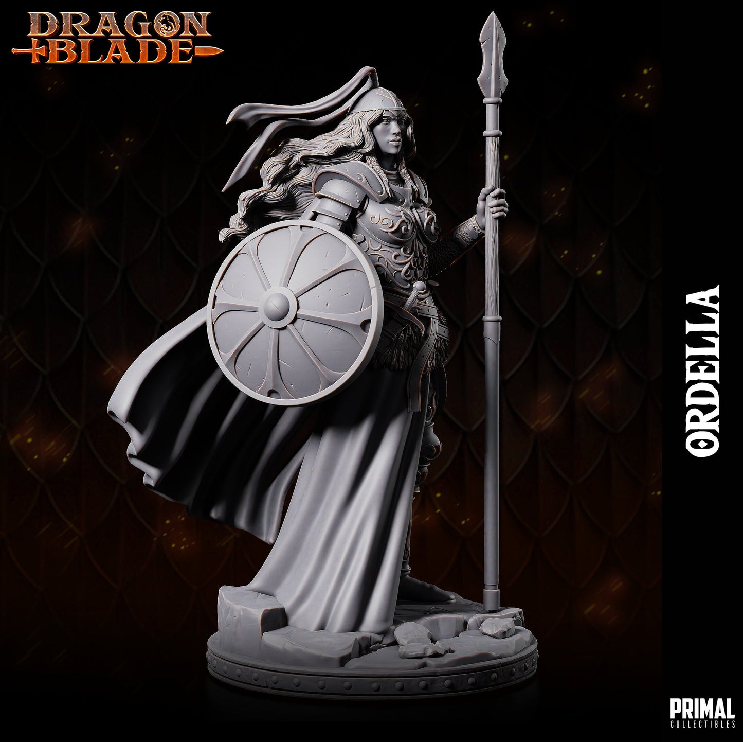 Ordella Warrior  by Primal Collectibles Miniatures