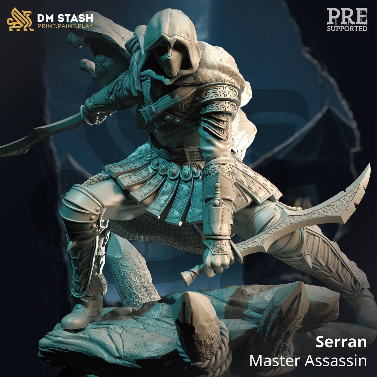 Master Assassin from "Of Elves and Men" by DM Stash Miniatures