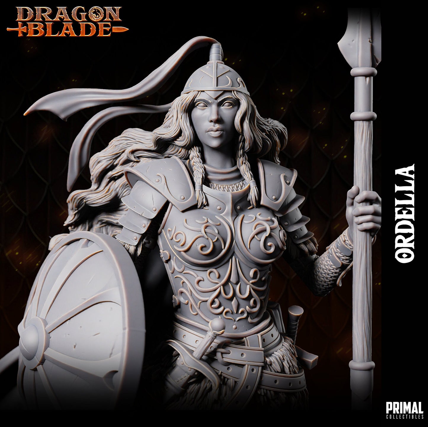 Ordella Warrior  by Primal Collectibles Miniatures