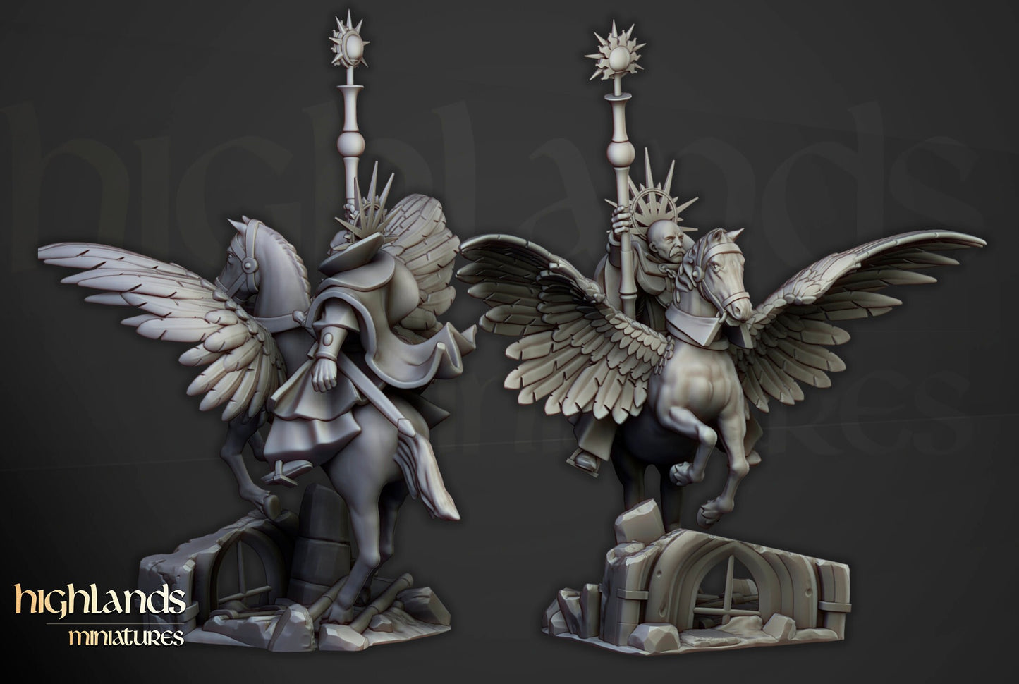 High Mage of Sunland  by Highland Miniatures