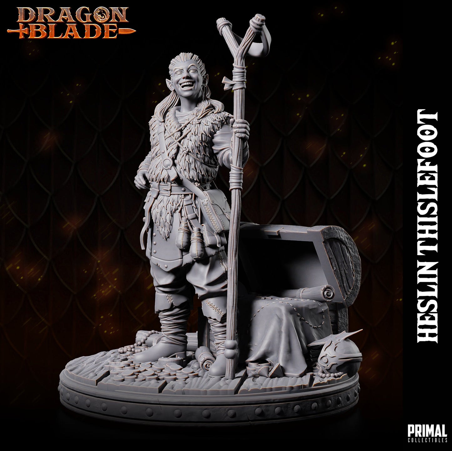 Hesilin the Halfling by Primal Collectibles Miniatures