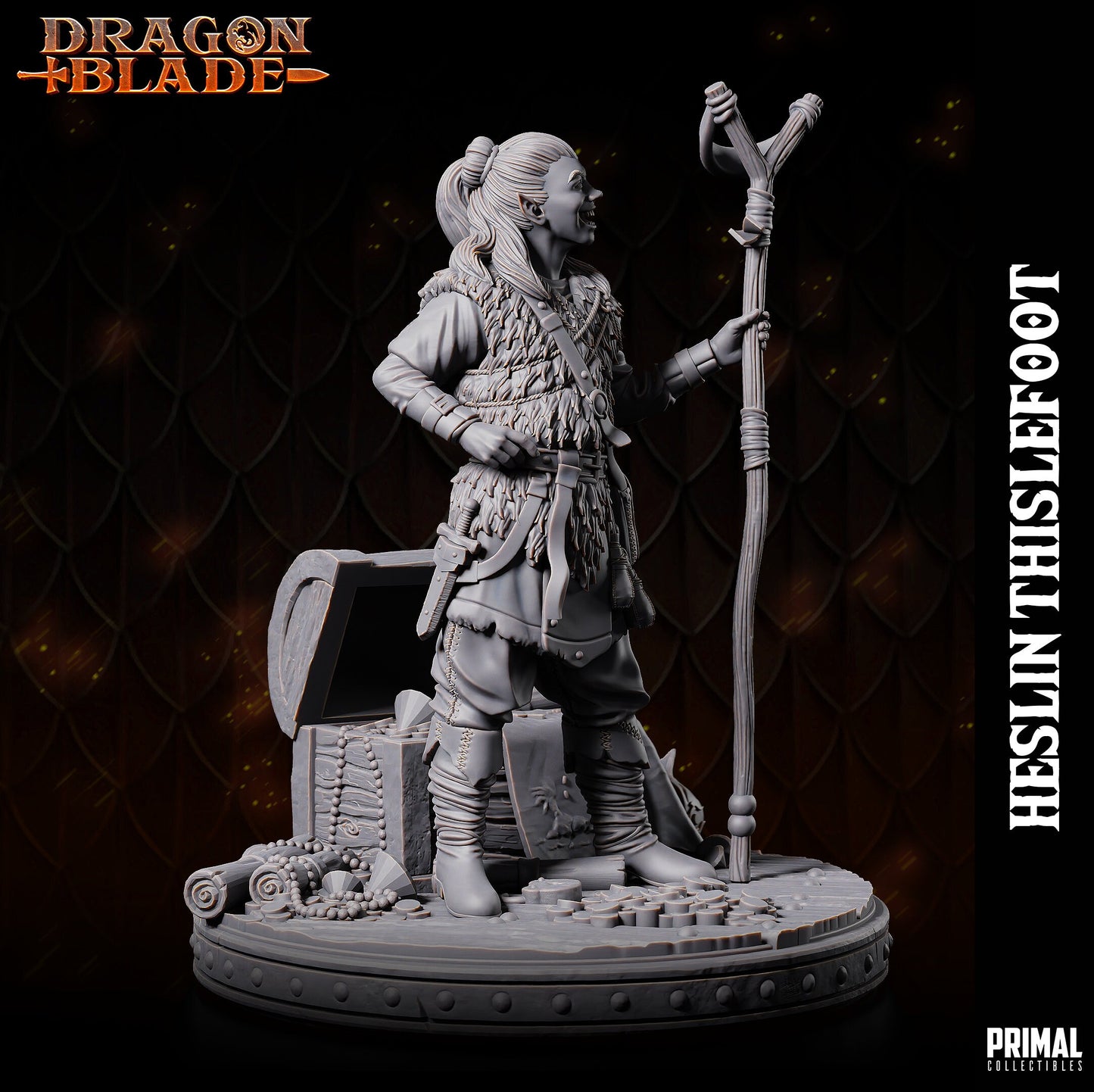 Hesilin the Halfling by Primal Collectibles Miniatures