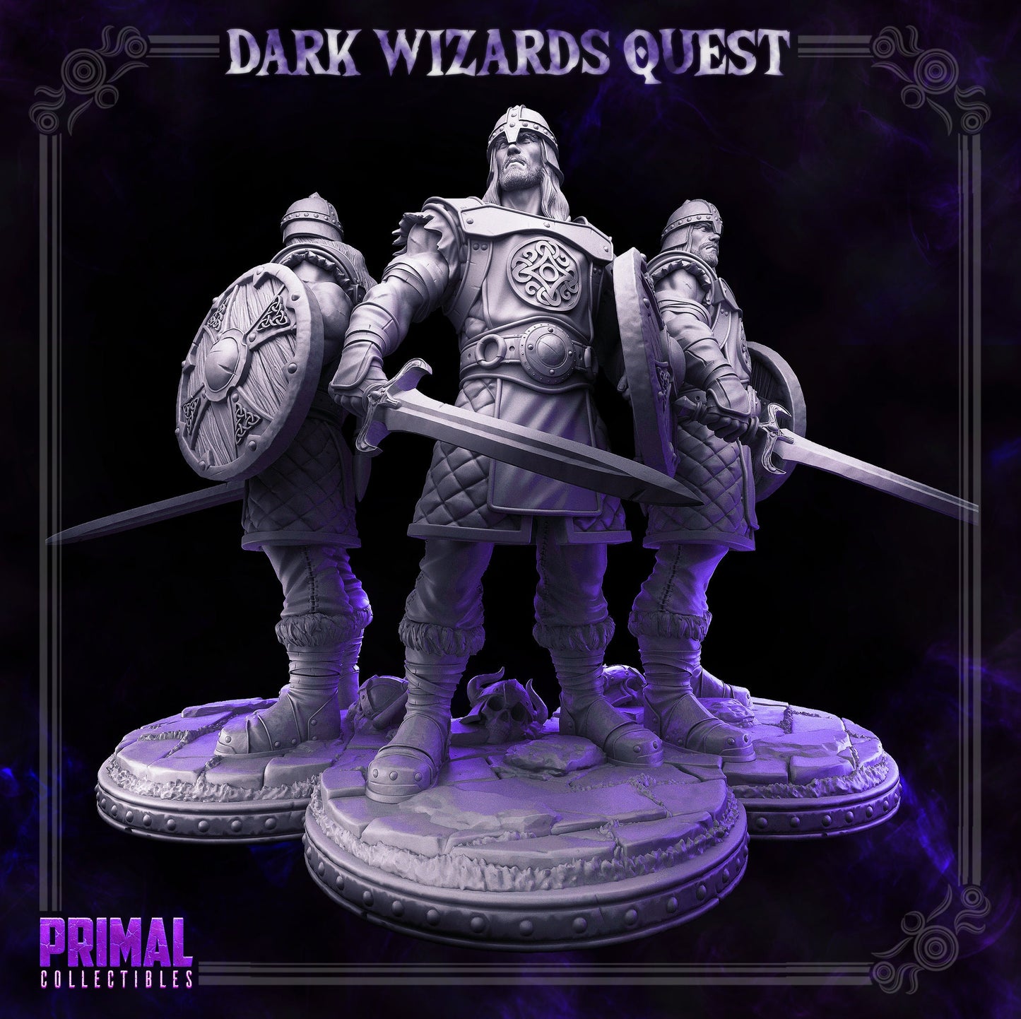 Caleb Scout Mercenary from "Dark Wizards" by Primal Collectibles Miniatures