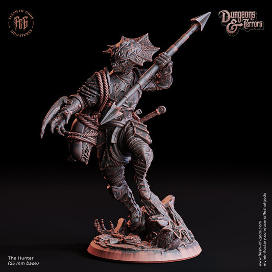 The Hunter from "Dungeons & Terrors" by Flesh of Gods Miniatures